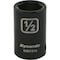 Dynamic 3/8" Drive Standard Socket, Black Phosphate, Tools 3/8" Drive 6 Point SAE, 1/2" Standard Length D007316 - alternate 1